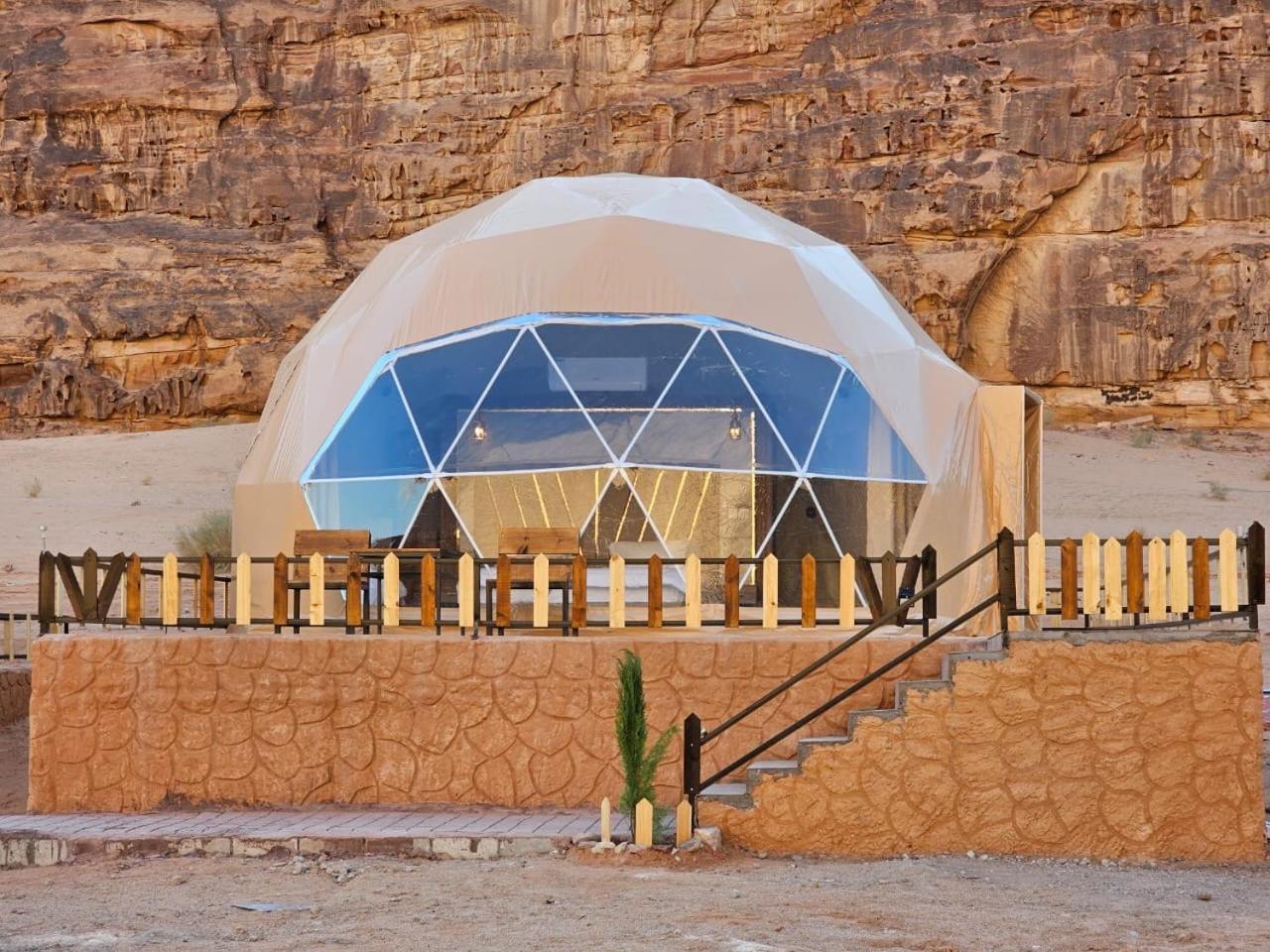 غرووب وادي رم Hotel Exterior foto