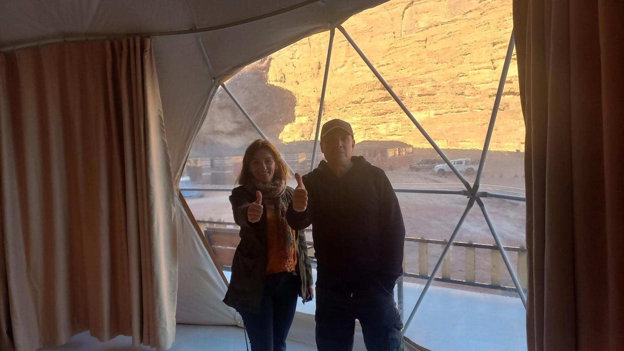 غرووب وادي رم Hotel Exterior foto